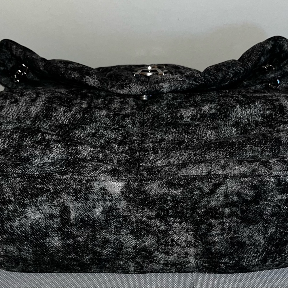 Steve Madden Black Denim Shoulder Bag - Picture 7 of 7